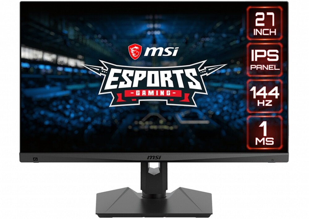 Monitor MSI Optix MAG274R - wygląd ogólny HDR Ready Full HD 27 cali Mystic Light AMD FreeSync Premium