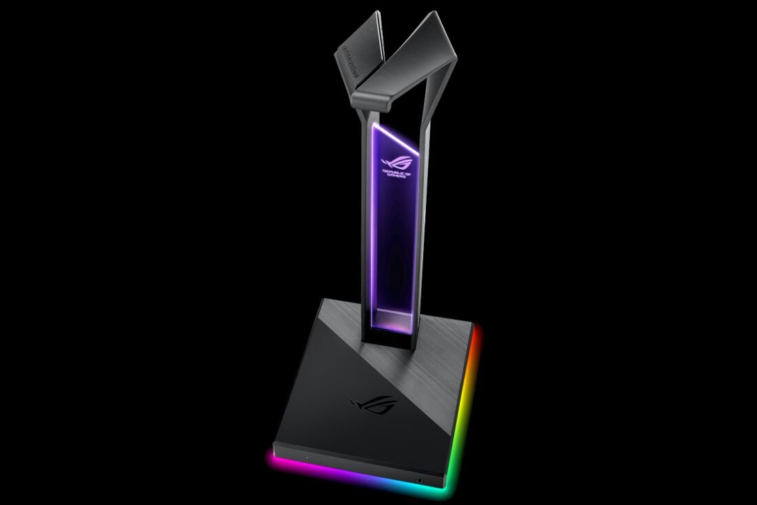 Stojak na słuchawki ASUS ROG Throne Qi - Stojak na słuchawki