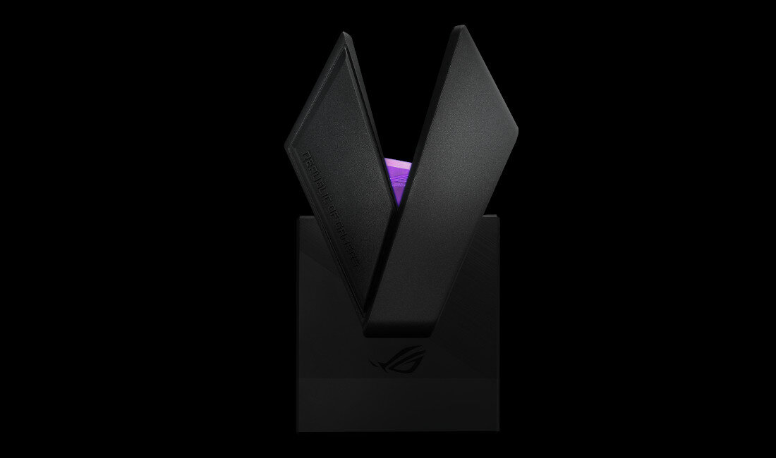 Stojak na słuchawki ASUS ROG Throne Qi - Stabilność i ochrona