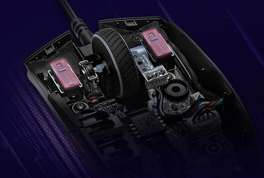 Mysz ASUS Rog Strix Impact II - wysoka wytrzymalosc 