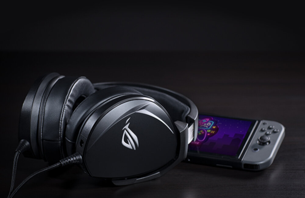 SŁUCHAWKI ASUS ROG THETA ELECTRET waga membrana