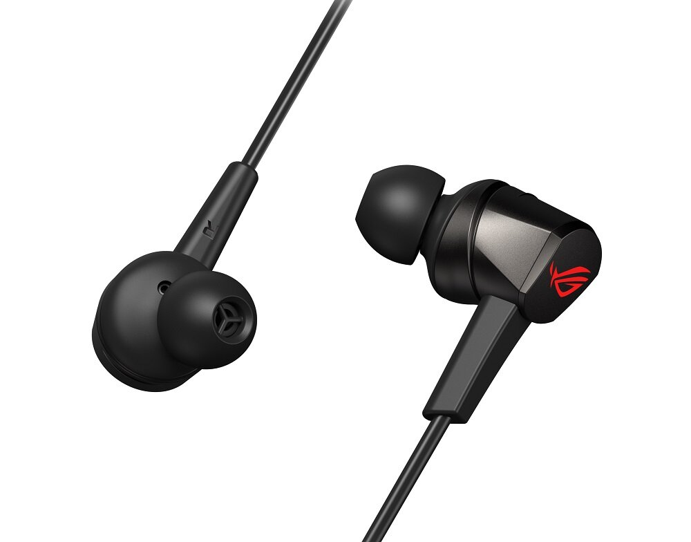 Słuchawki ASUS ROG CETRA - aktywna redukcja szumów anc tryb ambiente