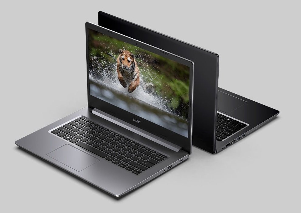 Laptop ACER Aspire 3 wzornictwo waga bateria