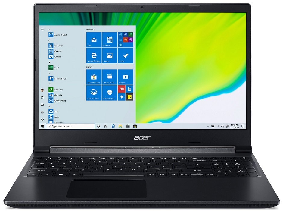 Laptop ACER Aspire 7 NVIDIA INTEL