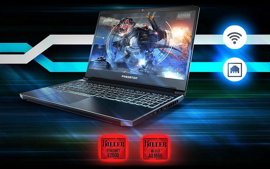 Laptop ACER Predator Helios 300 - Wi-Fi