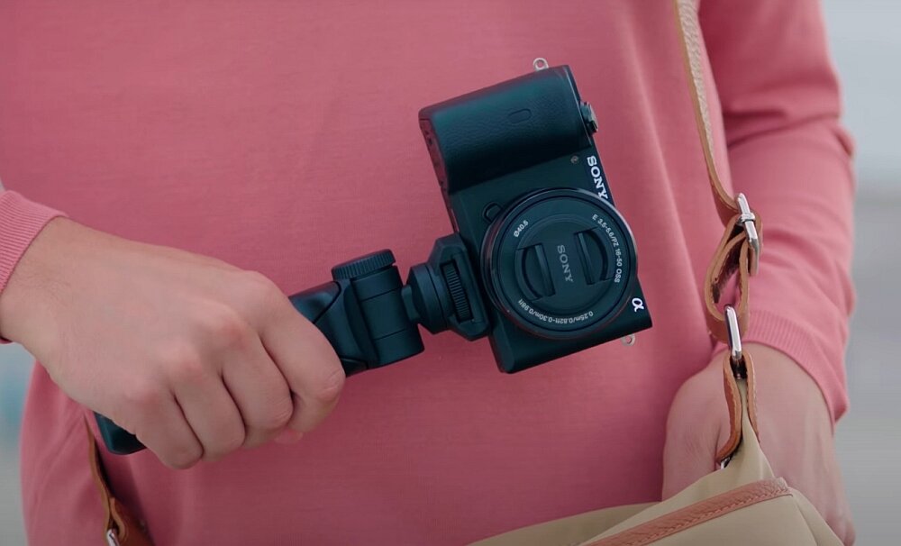 Uchwyt SONY GP-VPT2BT ergonomia