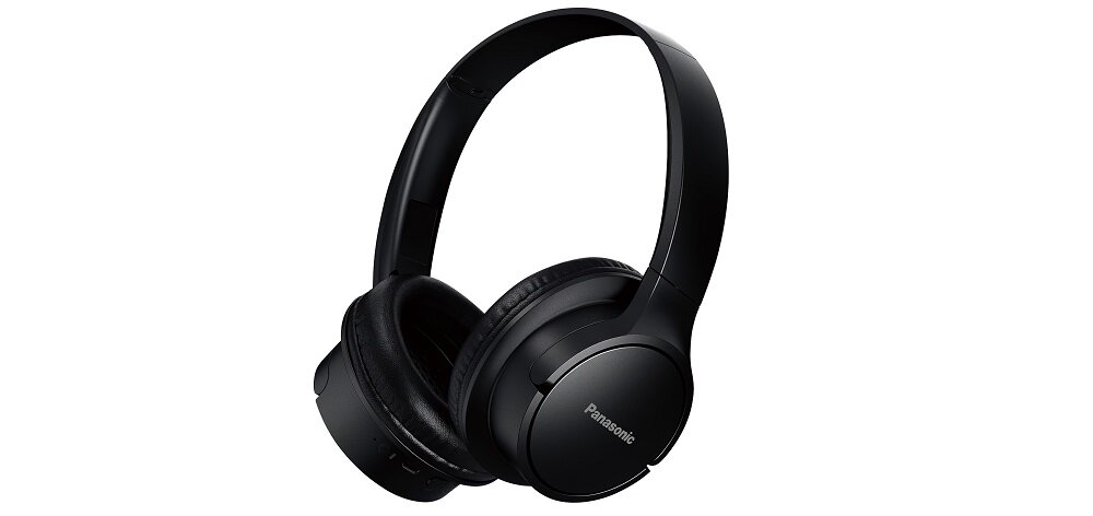 Słuchawki nauszne PANASONIC RB-HF520BE-K Czarny widok ogólny skos
