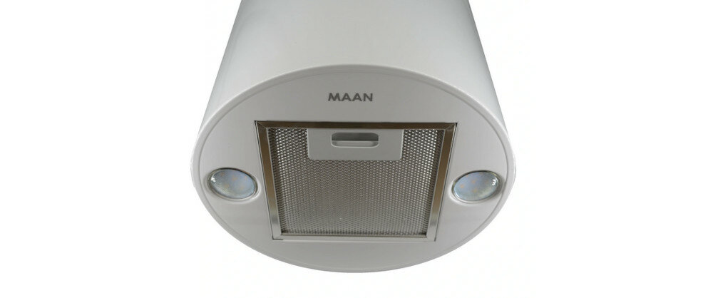 Okap MAAN Tuba Elba W 731 Satyna oświetlenie LED oszczędność komfort