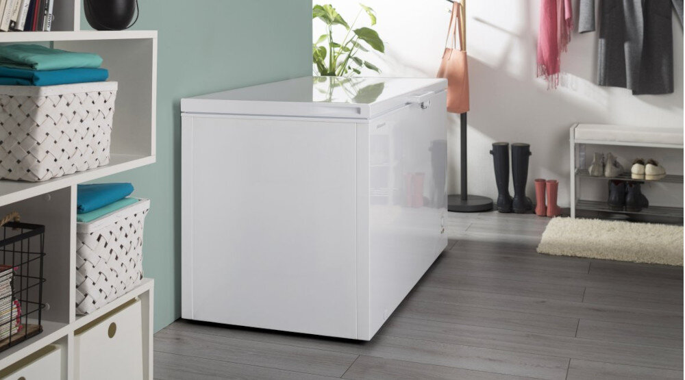 Zamrażarka HISENSE FC258D4AW1 metalowy tył