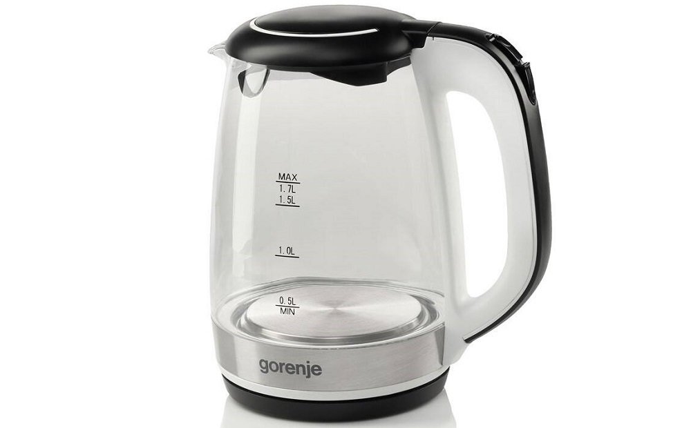 Czajnik GORENJE K17GLBW funkcja automatycznego wyłączania