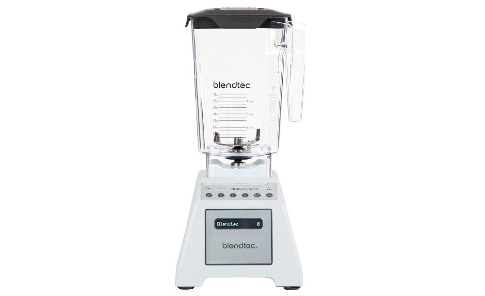 Blender kielichowy BLENDTEC Total Biały przejrzysty panel kontrolny wysoka moc