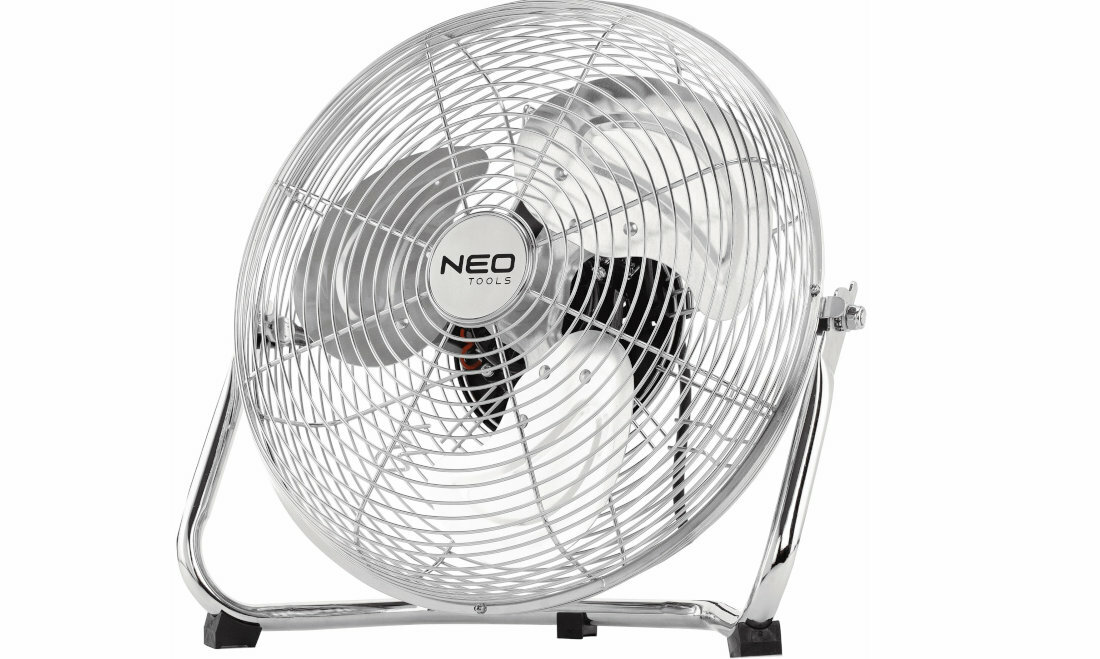 Wentylator NEO Retro 90-005 Srebrny uzytkowanie letnie dni upalne dni komfort regulacja predkosci nawiewu dostosowanie trzystopniowa regulacja mocy