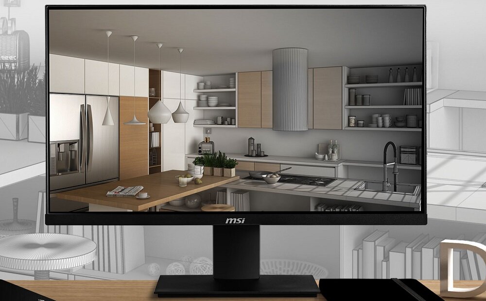Monitor MSI Pro MP241 - czas reakcji częstotliwość odświeżania 7 ms 60 Hz