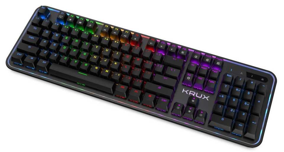 Klawiatura KRUX Comet RGB Outemu Blue - Żywotność 