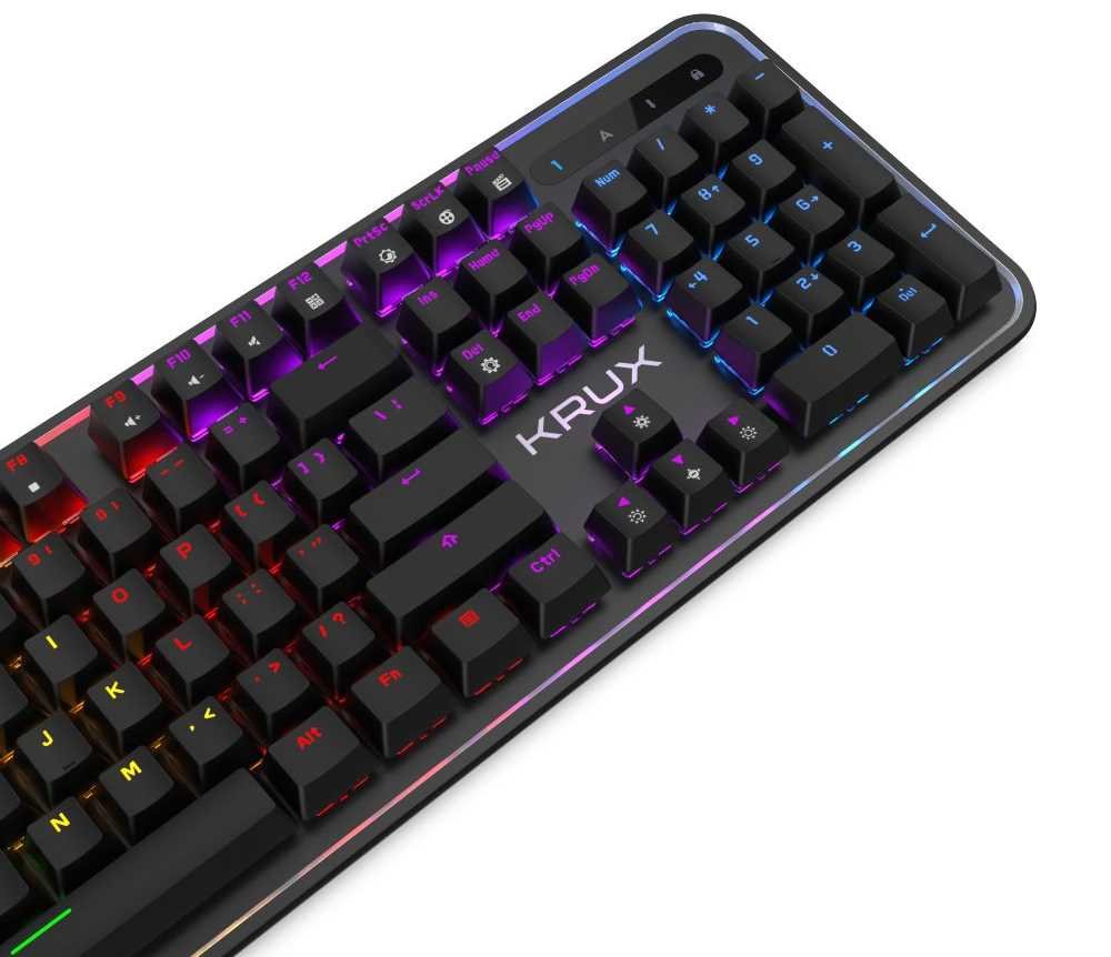 Klawiatura KRUX Comet RGB Outemu Blue - Outemu 