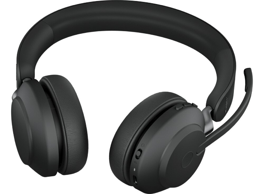 Słuchawki nauszne JABRA Evolve2 65 Link380c Czarny bateria ładowanie czas działania