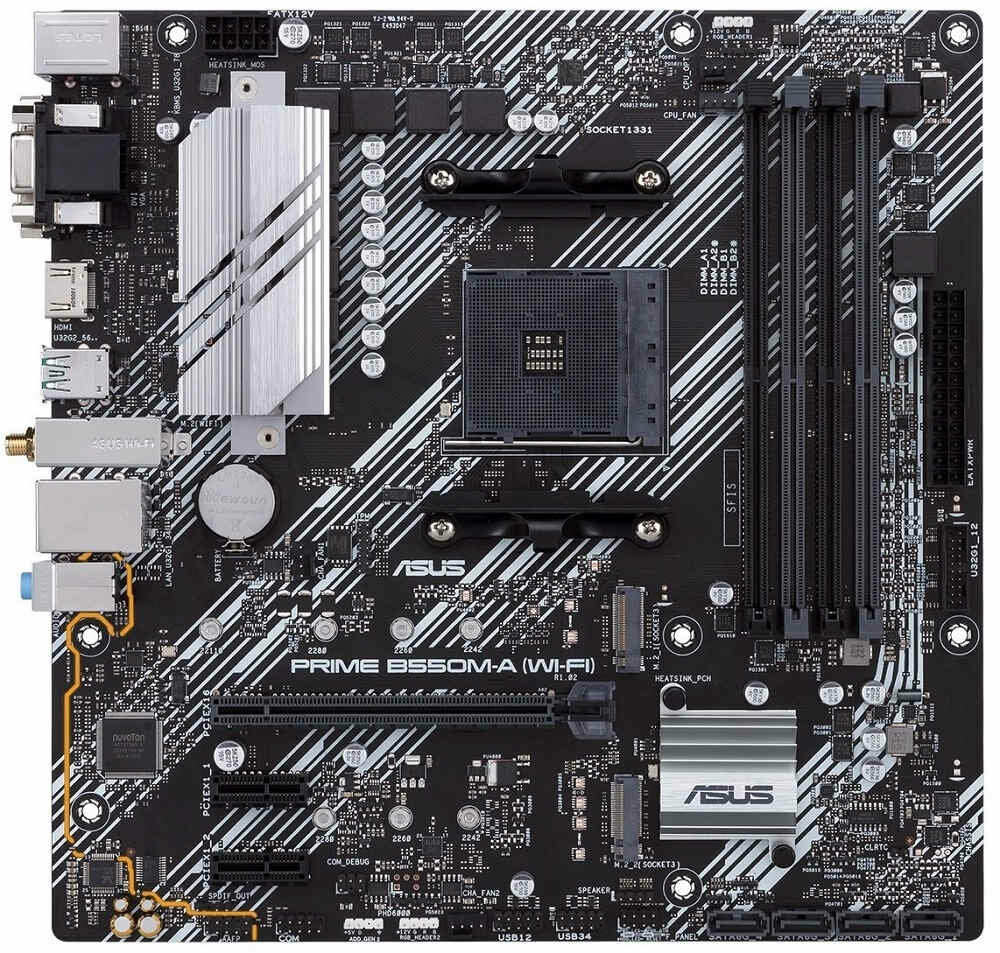 Płyta główna ASUS Prime B550M-A Wi-Fi - procesor
