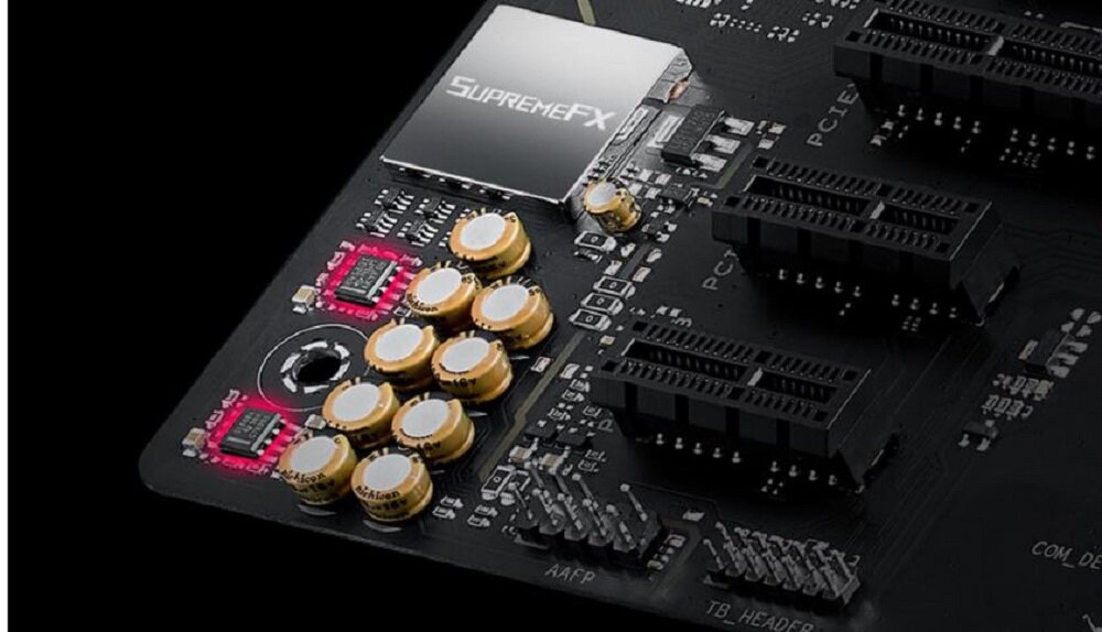 Płyta główna ASUS Rog Strix B550-F Gaming- jakosc dzwieku