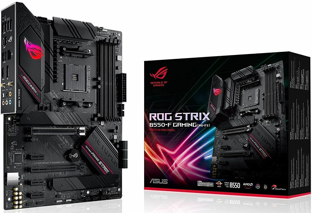Płyta główna ASUS Rog Strix B550-F Gaming - wysokie parametry WI FI 6