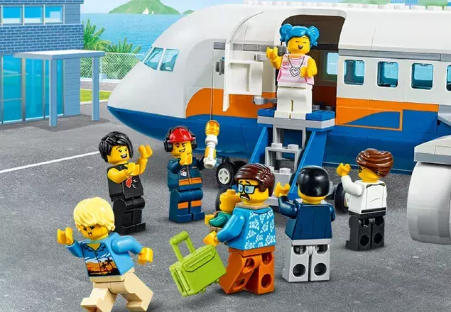 LEGO City Samolot pasażerski 60262