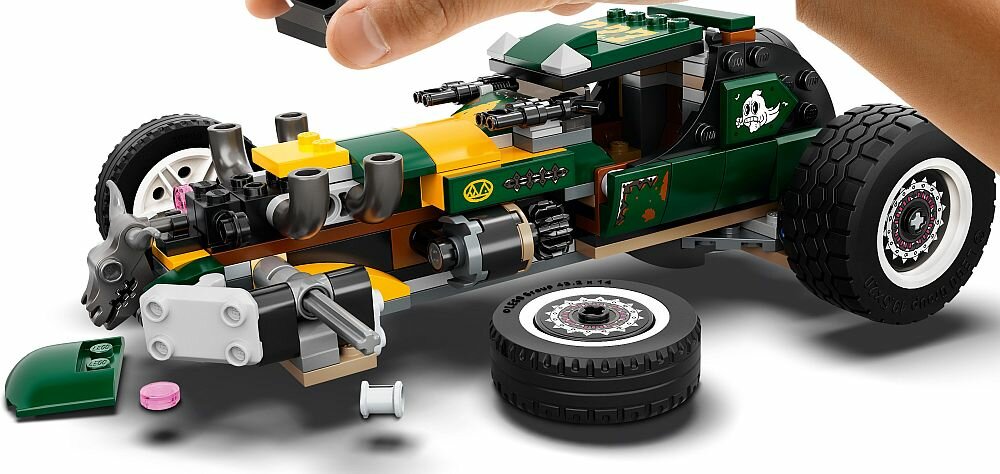LEGO Hidden Side Nawiedzona wyścigówka 70434 - 244 elementy