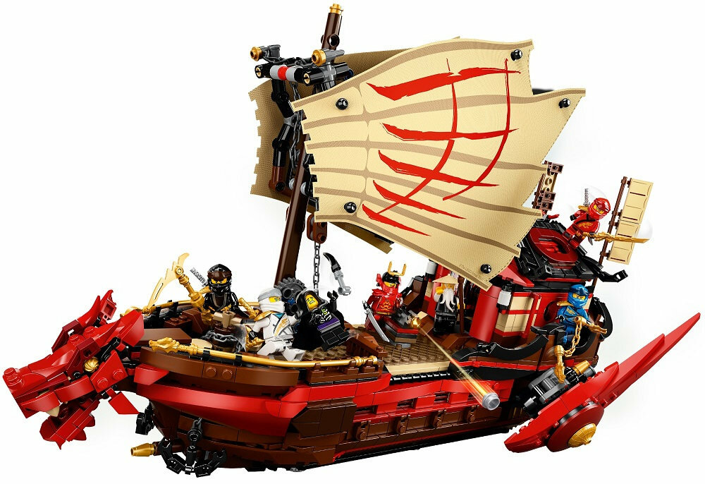 LEGO Ninjago Perła Przeznaczenia - przejrzysta instrukcja duży zestaw przygoda