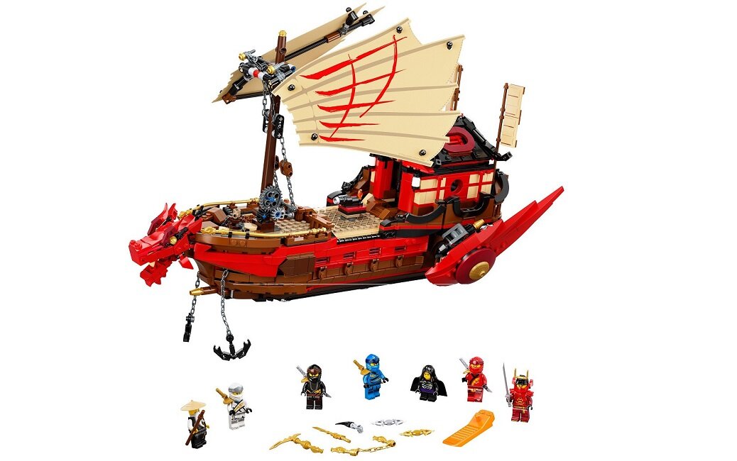 LEGO Ninjago Perła Przeznaczenia - wyposażenie statku 1871 elemntów