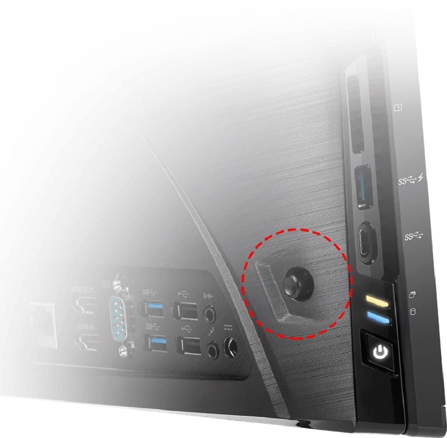Komputer MSI Pro 22XT 9M i3-9100 8GB 256GB SSD DOS złącze HDMI port USB