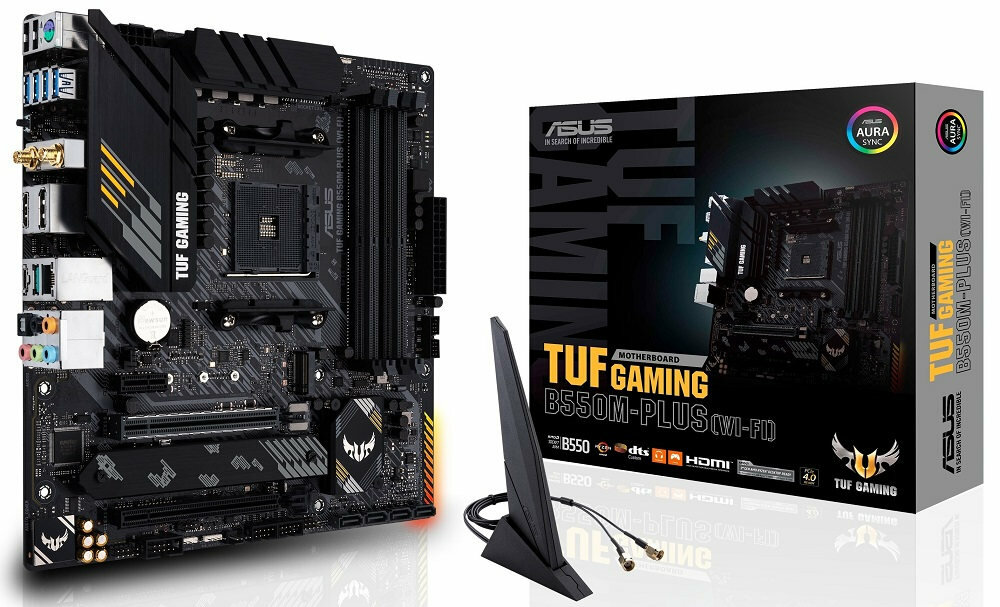 Płyta główna ASUS Tuf Gaming B550M-Plus - duze mozliwosci 