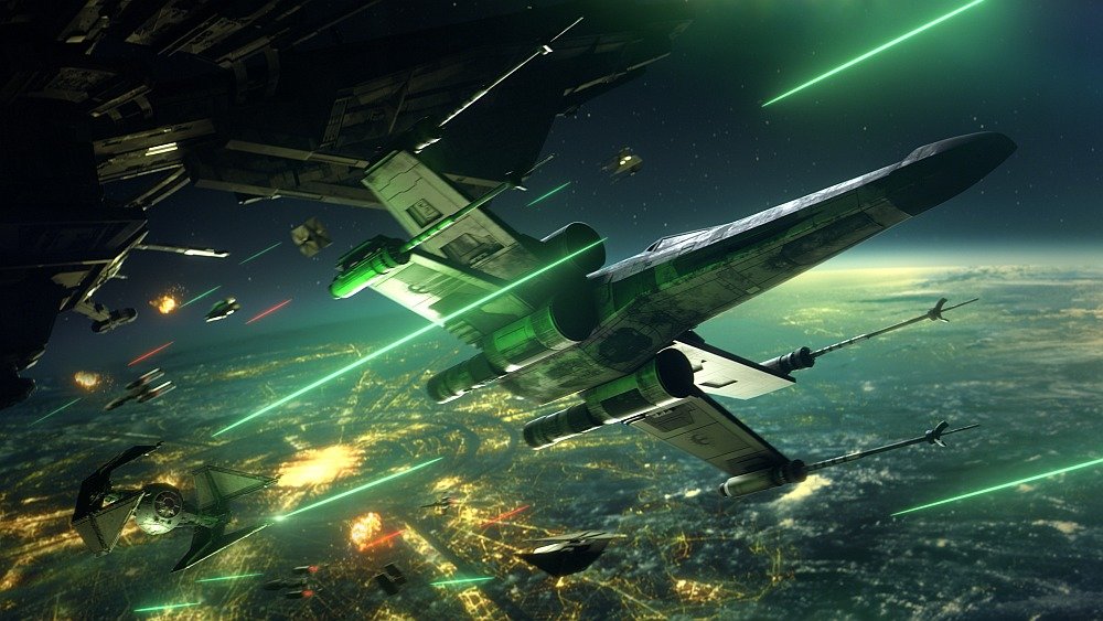 gry PC ps4 xbox 2019 2020 komputerowe na komputer najlepsze Star Wars: Squadrons
