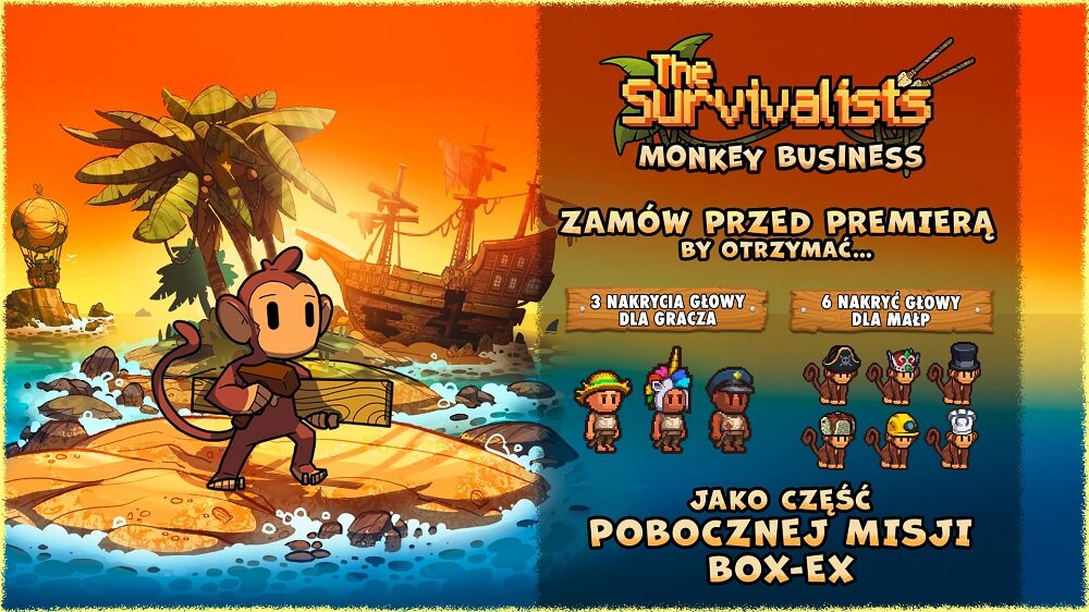 The Survivalists Gra PS4 pakiet Mokey Business