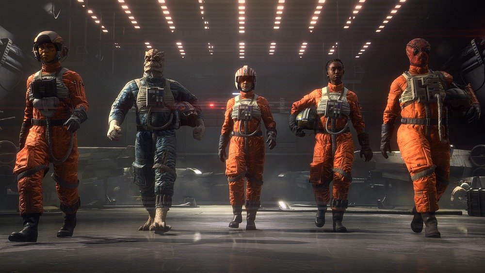 gry PC ps4 xbox 2019 2020 komputerowe na komputer najlepsze Star Wars: Squadrons 