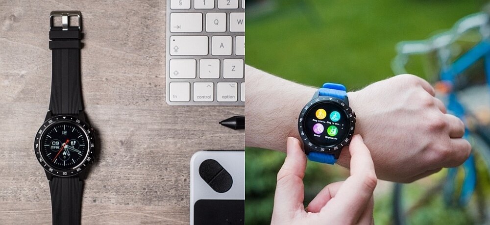 Smartwatch MAXCOM FW37 Argon gps lokalizacja nawigacja