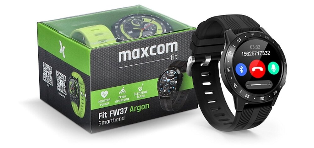Smartwatch MAXCOM FW37 Argon odporność Wodoodporność szczelność