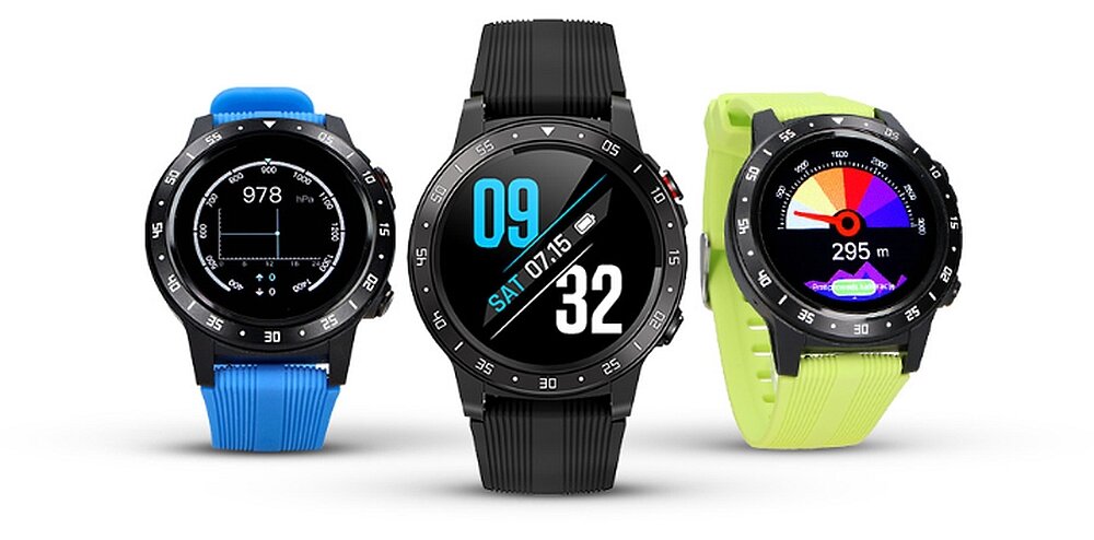 Smartwatch MAXCOM FW37 Argon puls monitor snu aplikacja