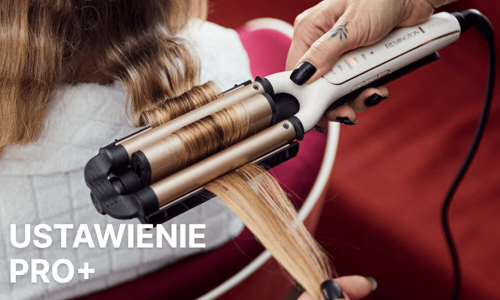 Falownica REMINGTON CI91AW Proluxe Ustawienie PRO+ optymalna temperatura stylizacja ochrona ryzyko uszkodzenia