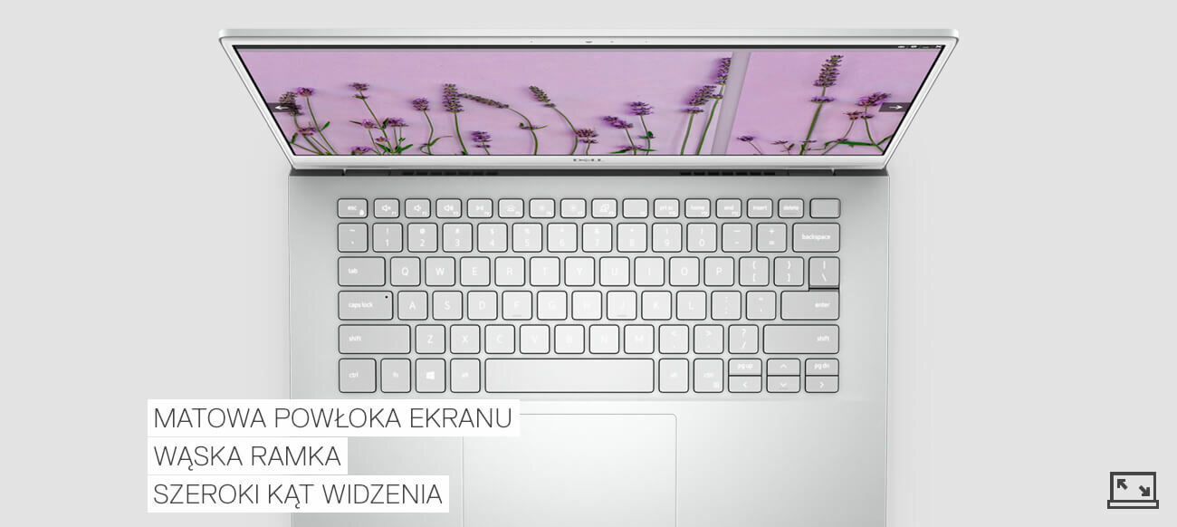 Laptop DELL Inspiron G15 5510 - WĄSKA RAMKA  