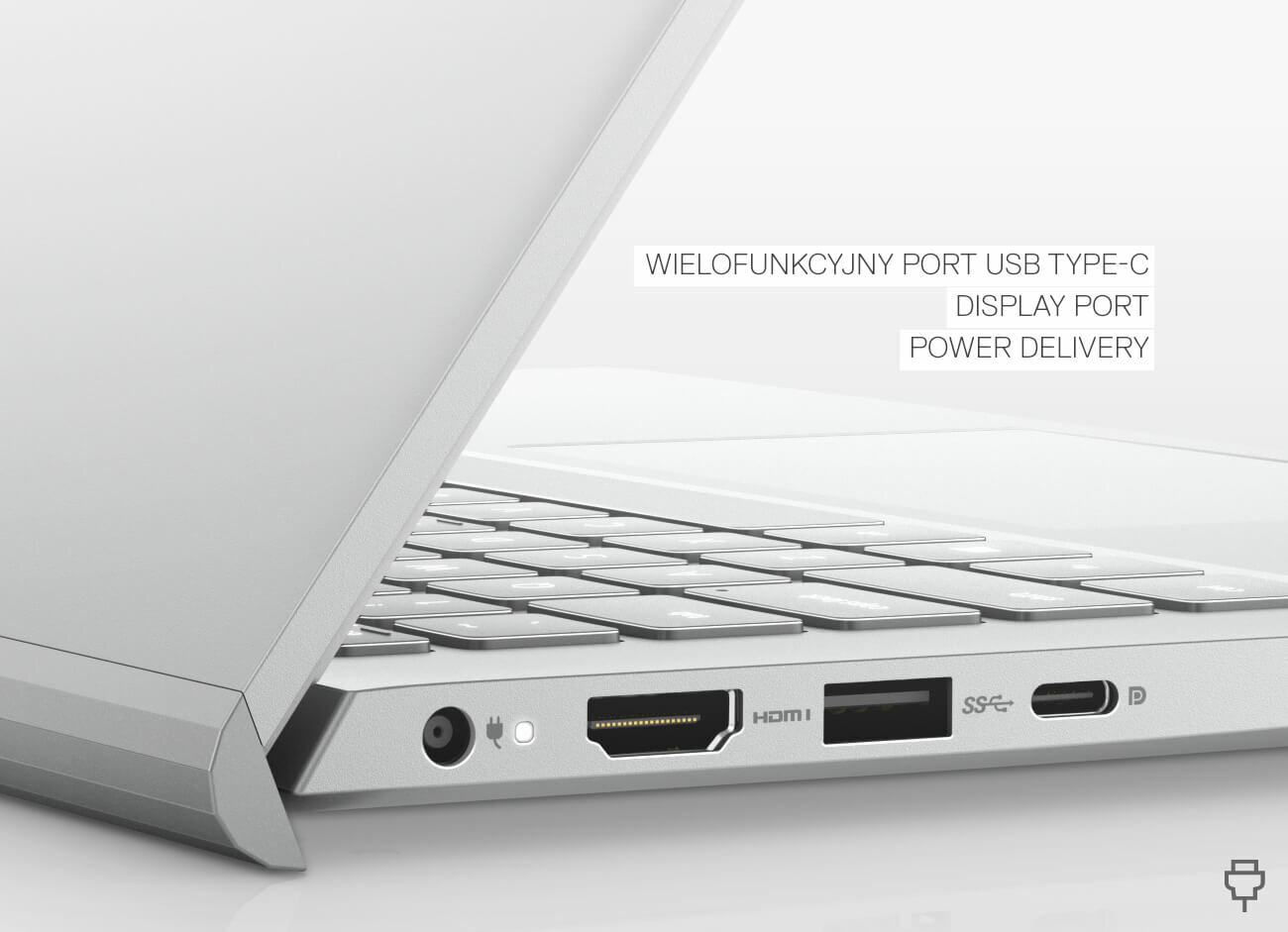 Laptop DELL Inspiron G15 5510 - WIELOFUNKCYJNY PORT USB TYPE-C