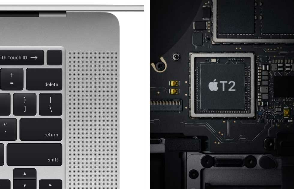 Laptop APPLE MacBook Pro 16 - zabezpieczenia 