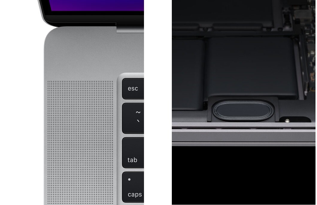 Laptop APPLE MacBook Pro 16 - dźwięk