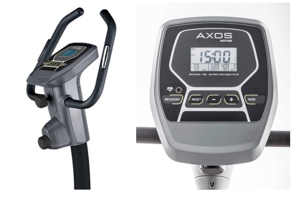 Rower magnetyczny KETTLER Axos Avior M Komputer treningowy czas treningu dystans zużycie kalorii prędkość kadencja