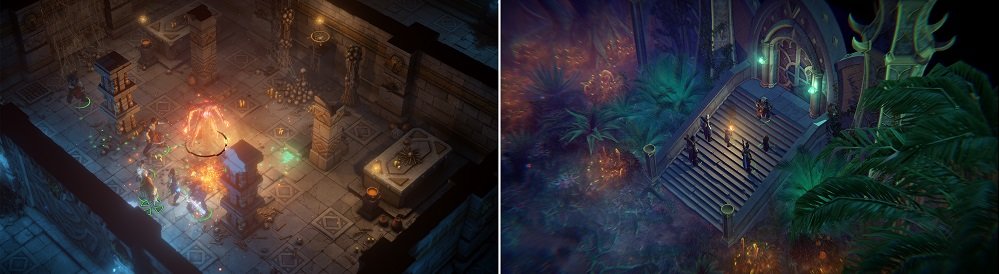 GRA PS4 PATHFINDER DEFINITIVE EDITION plansza widok gry