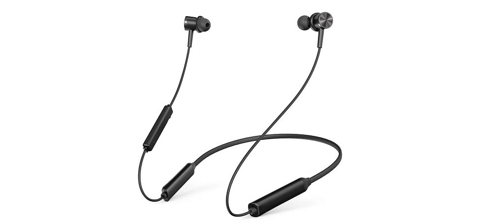 Słuchawki dokanałowe TAOTRONICS TT-BH042 Czarny widok ogólny skos