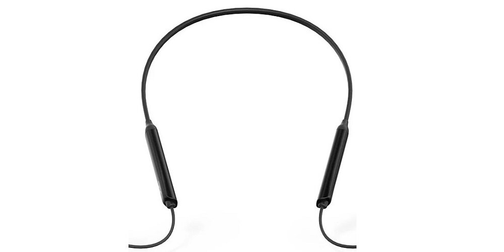 Słuchawki dokanałowe TAOTRONICS TT-BH042 Czarny widok front mikrofon
