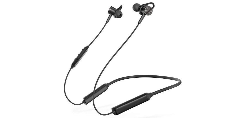 Słuchawki dokanałowe TAOTRONICS TT-BH042 Czarny widok ogólny skos