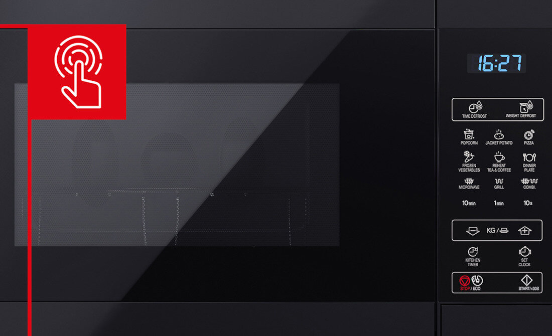 Kuchenka mikrofalowa SHARP YC-MG02E-B wygoda funkcjonalnosc kompaktowe wymiary