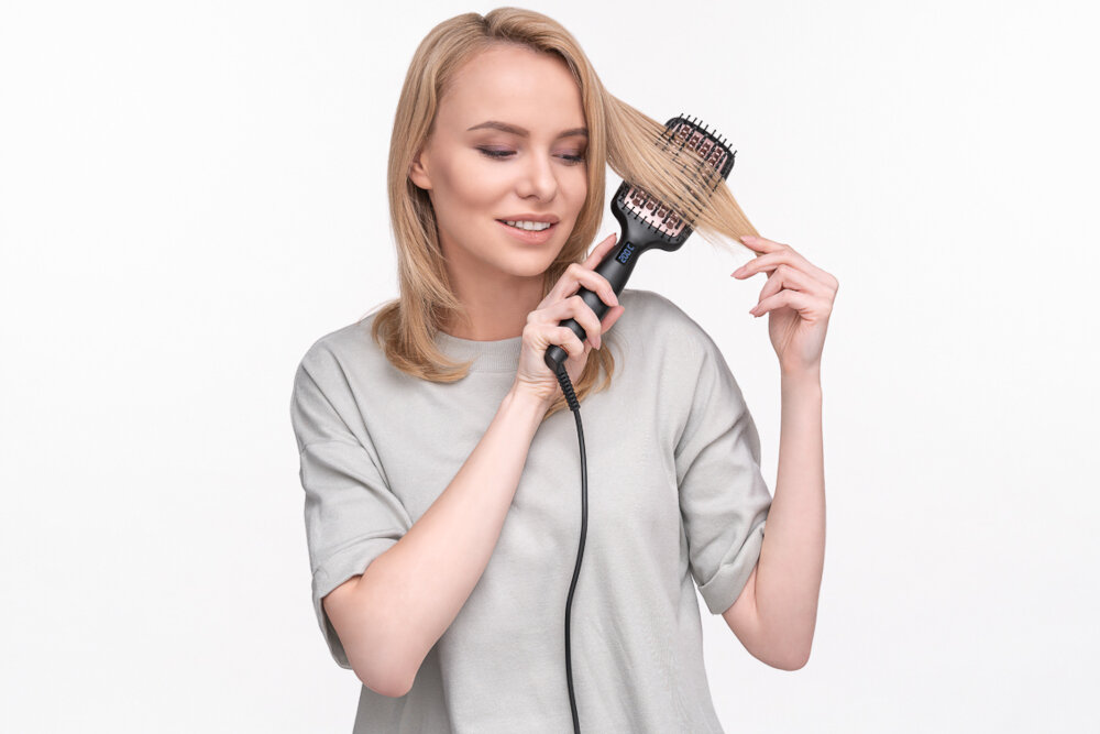 SZCZOTKA PROSTUJĄCA GÖTZE & JENSEN DHSC900 technologia keratin intense keratyna