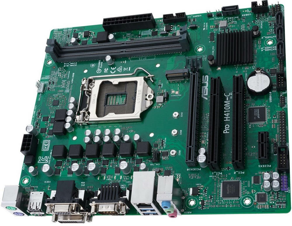 Płyta główna ASUS Pro H410M-C-CSM - ochrona przed wysokim napieciem