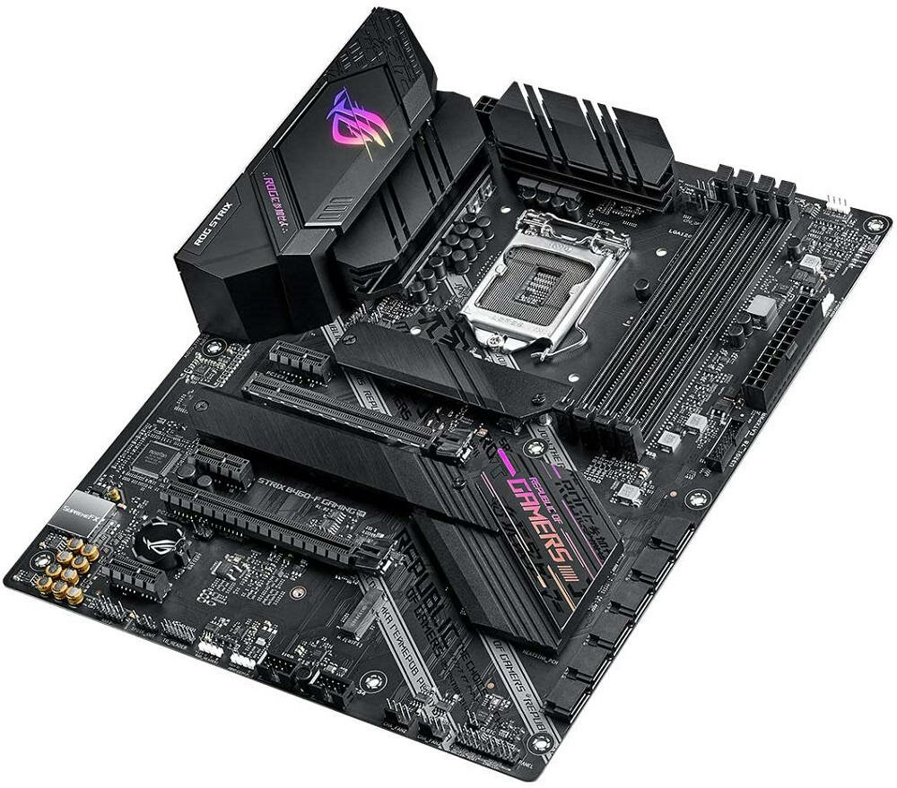 Płyta główna ASUS Rog Strix B460-F Gaming - chlodzenie Fan Xpert 4 