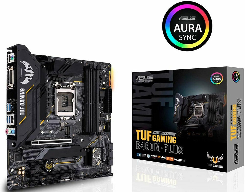 Płyta główna ASUS Tuf Gaming B460M-Plus - duze mozliwosci
